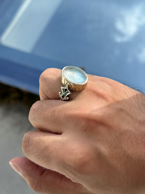 Dur & Firouzeh design ring - Behesht Rings