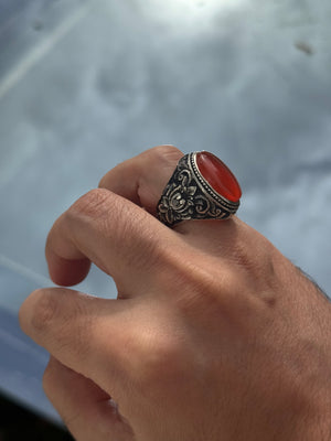 Multi ring purchase. Two yemeni agheegh - Behesht Rings