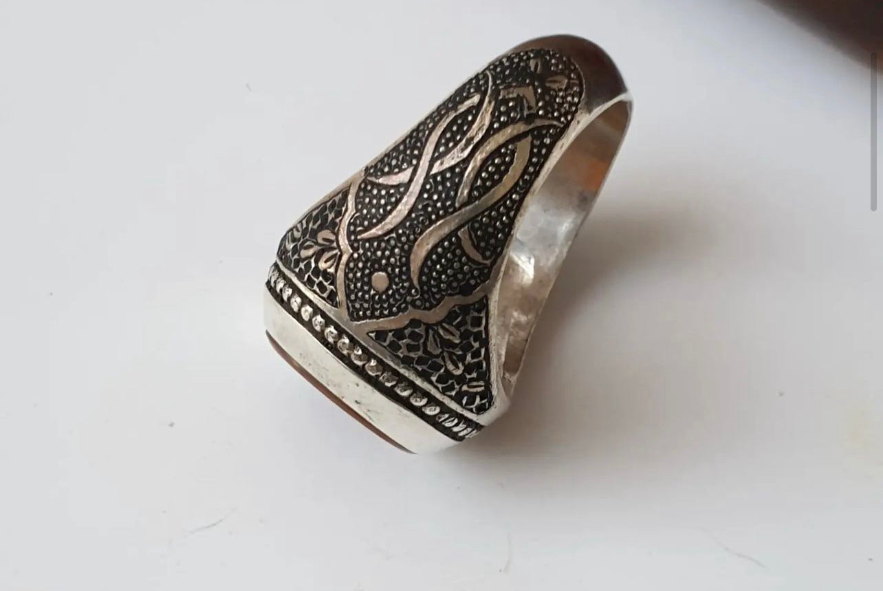 7 sharaf yemeni Agheegh - Behesht Rings
