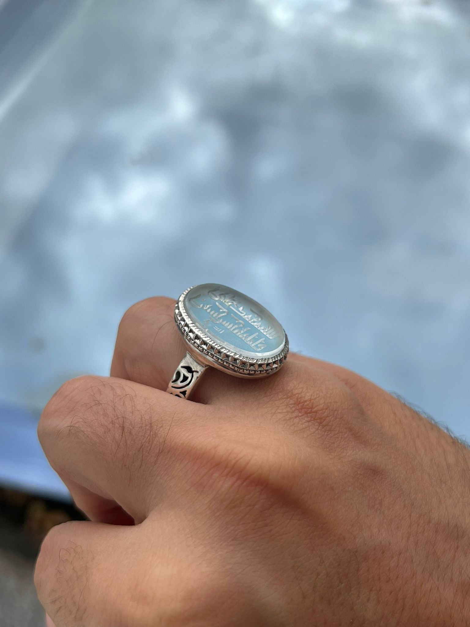 Multi order Dur najaf x Firouzeh - Behesht Rings
