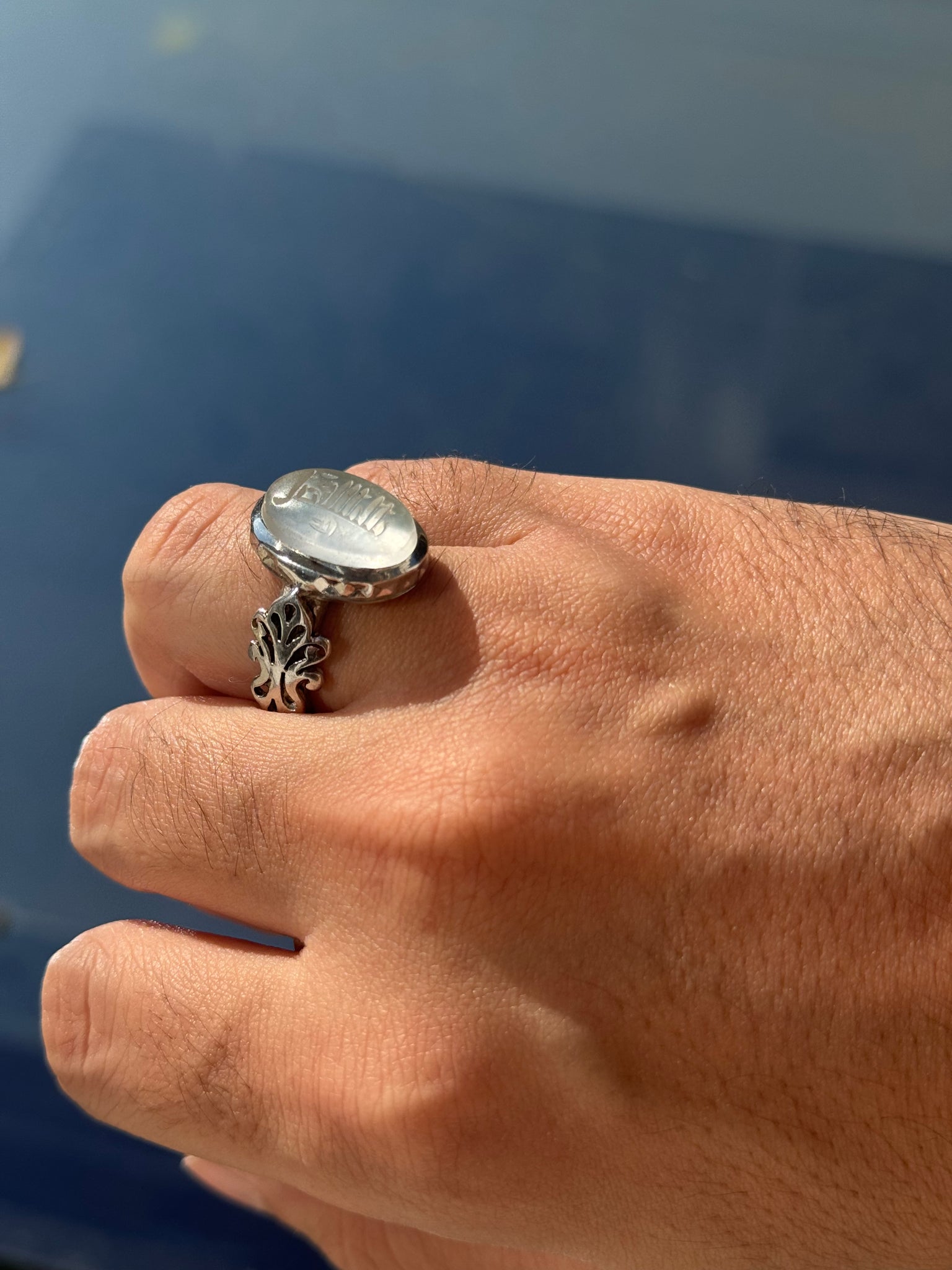 New design Dur & Firouzeh ring - Behesht Rings