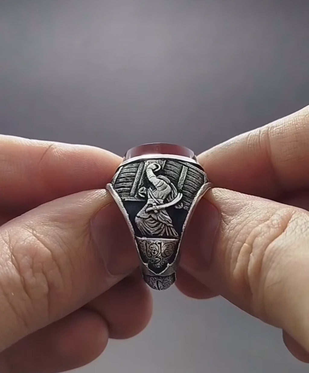 Door of Kheybar ring custom order - Behesht Rings