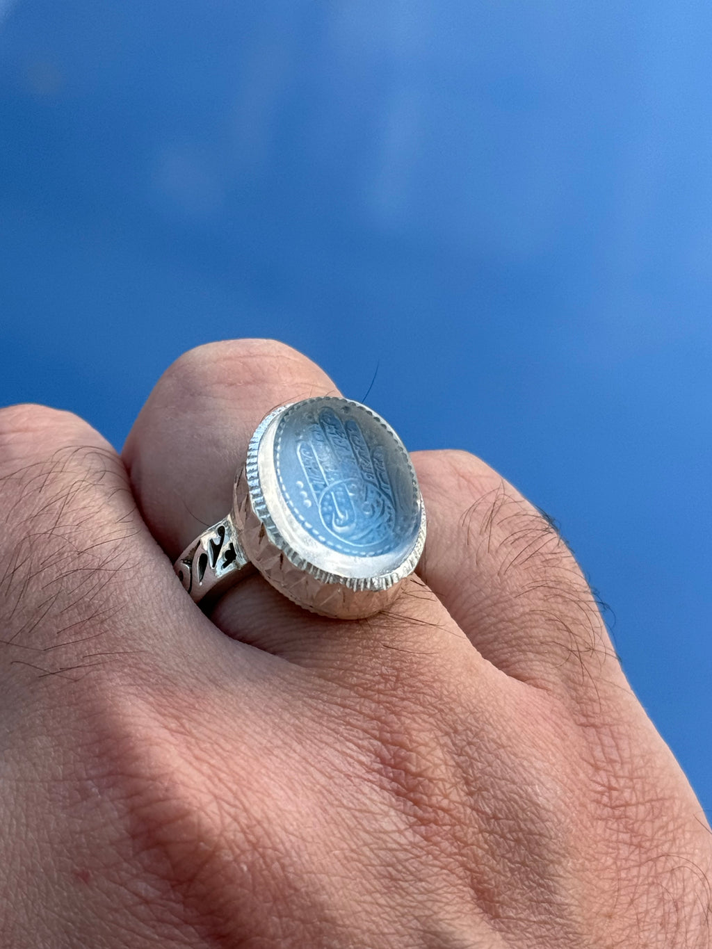 Kaf al Abbas Dur najaf and firouzeh - Behesht Rings