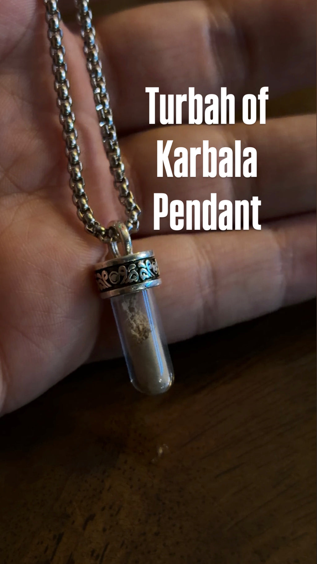 Turbah of Karbala pendant