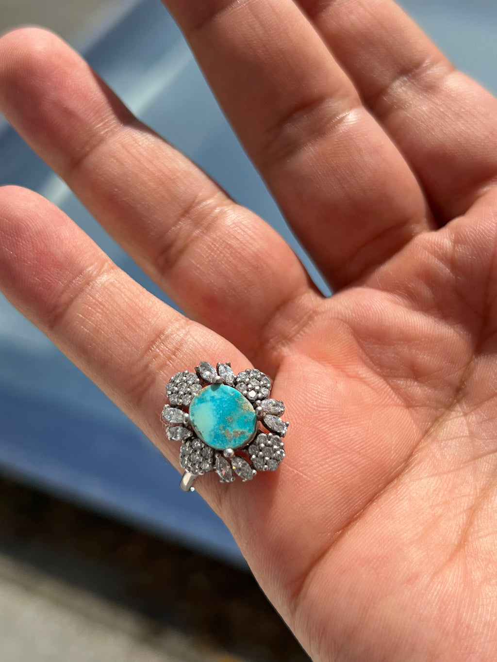 Womens Neyshabour FIROUZEH ring - Behesht Rings