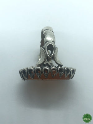Agheegh w/ religious calligraphy . - Behesht Rings
