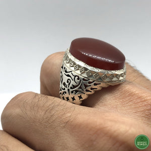 Agheegh(agate) Ring - Behesht Rings