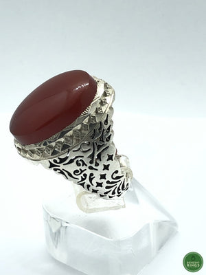 Agheegh(agate) Ring - Behesht Rings