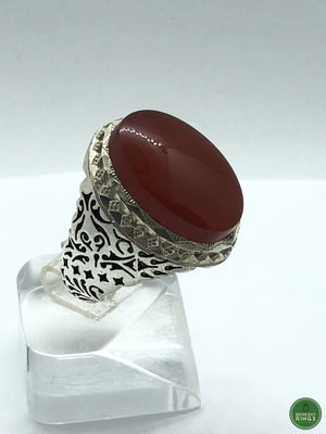 Agheegh(agate) Ring - Behesht Rings