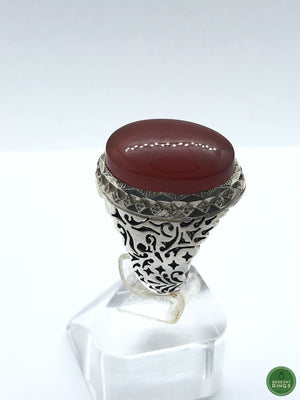 Agheegh(agate) Ring - Behesht Rings