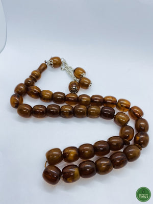 Amber stone Tasbeeh (kahroba) - Behesht Rings