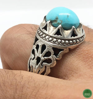 Firouzeh(torquoise) Ring - Behesht Rings