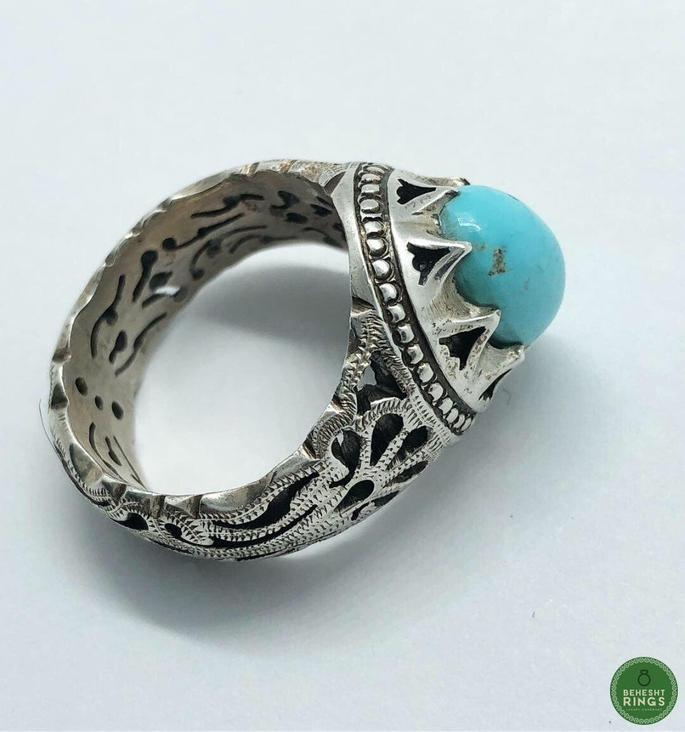 Firouzeh(torquoise) Ring - Behesht Rings