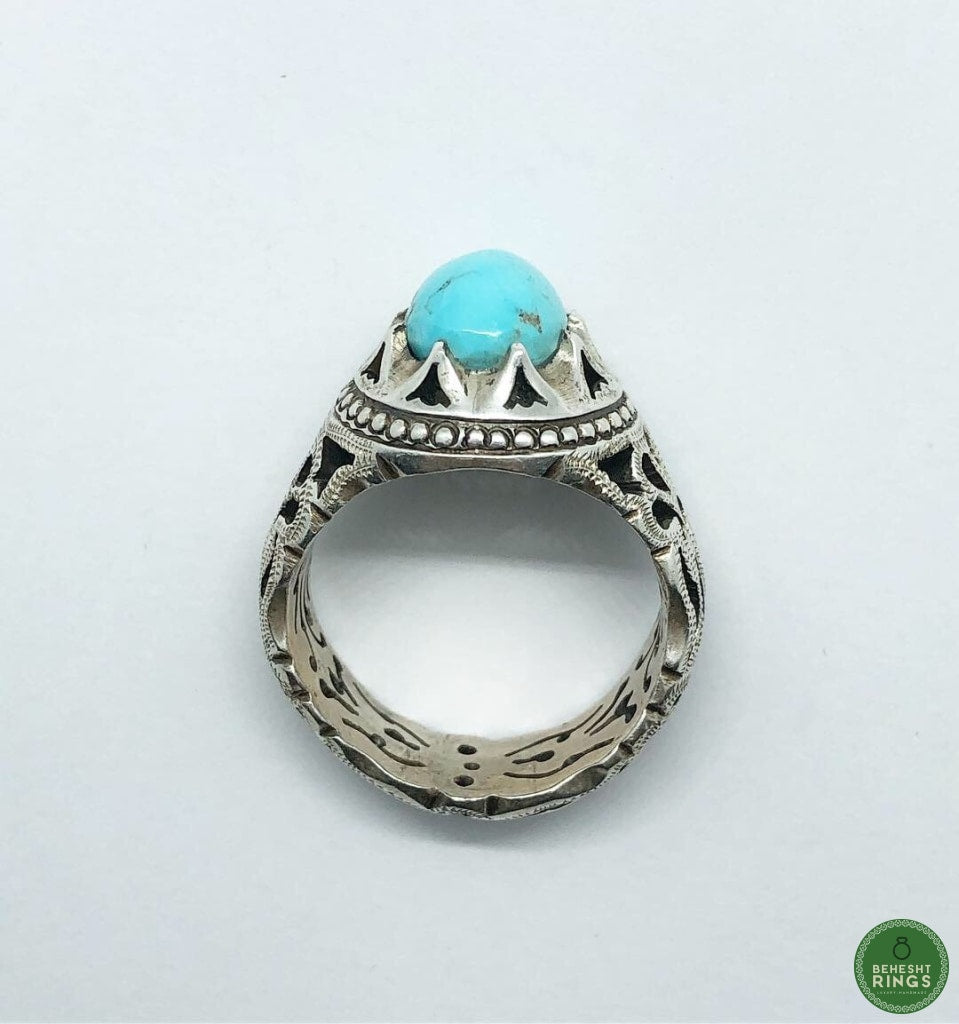 Firouzeh(torquoise) Ring - Behesht Rings