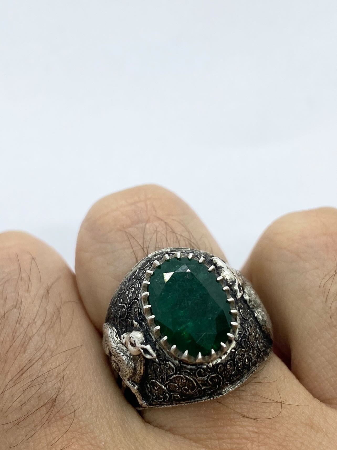 Original emerald ring - Behesht Rings