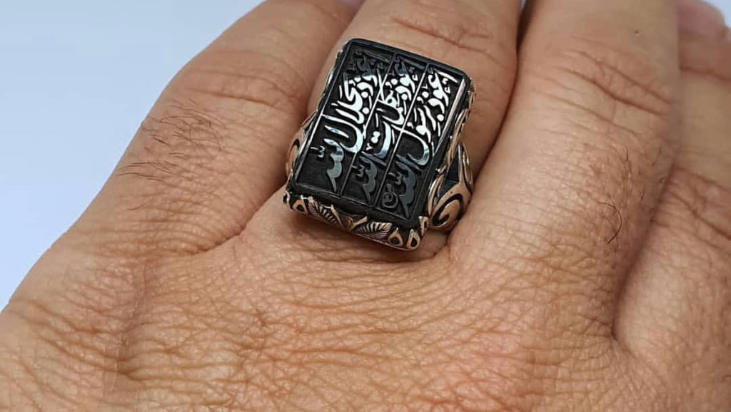 Handmade hadeed ring - Behesht Rings
