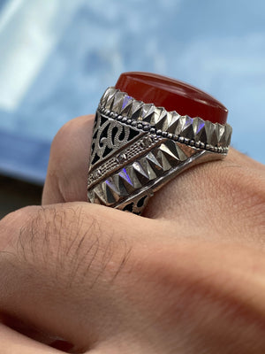 Agheegh and firouzeh multi ring - Behesht Rings