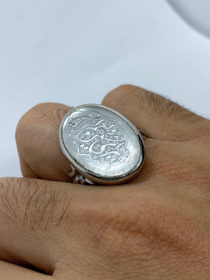 Dur najaf stone ring - Behesht Rings