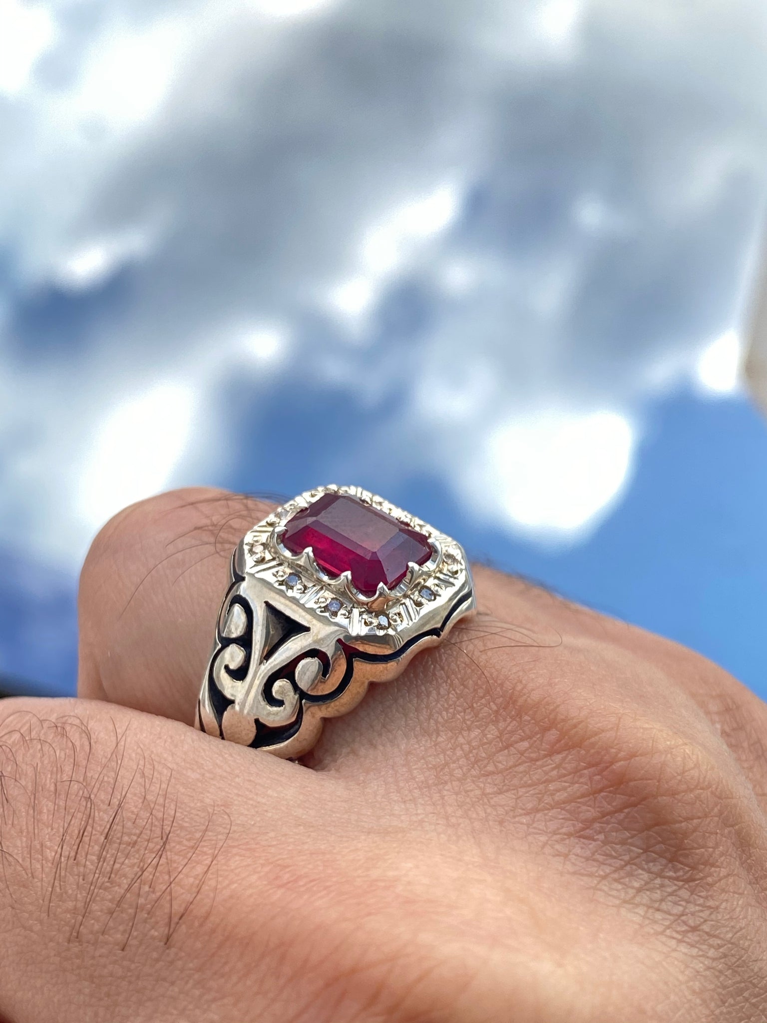 Original Ruby Ring - Behesht Rings
