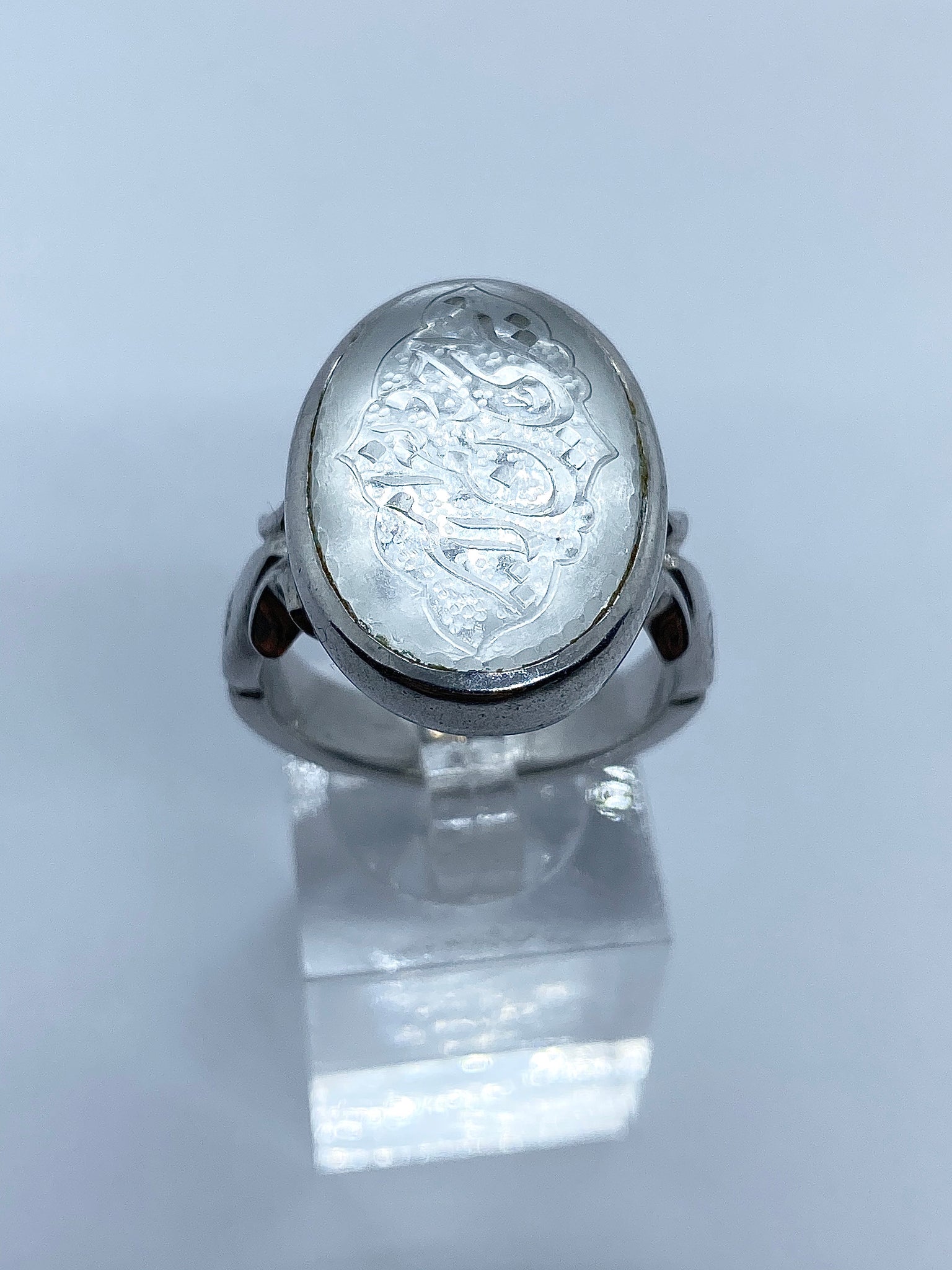 Dur najaf stone ring - Behesht Rings