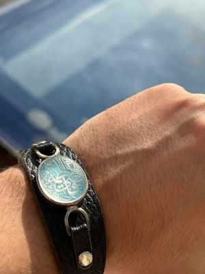 Dur najaf firouzeh wristband - Behesht Rings