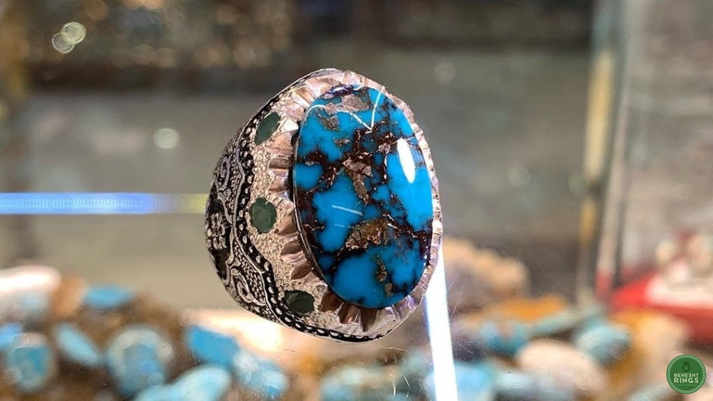 Neyshabour firouzeh ring - Behesht Rings