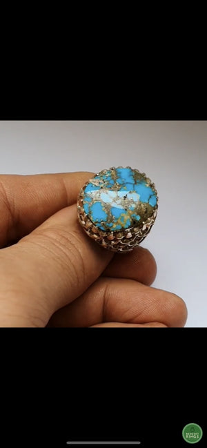 Neyshabour Shajar Firouzeh Ring