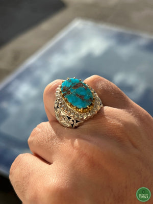 Original Neyshabour Firouzeh Luxury Ring