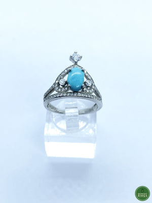 Women’s Neyshabour Firouzeh ring - Behesht Rings